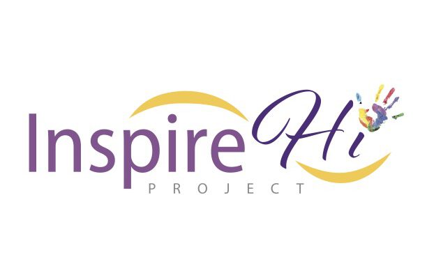Inspire HI Project logo with hand representing inclusion